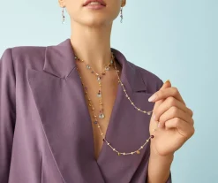 Necklace With Multicoloured Gemstones|Marco Bicego Outlet