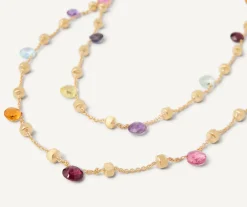 Necklace With Multicoloured Gemstones|Marco Bicego Outlet