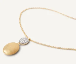 Pendant Chain Necklace With Diamonds|Marco Bicego Online