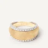 Ring With Diamond-Studded Plaque|Marco Bicego Shop
