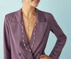 Sautoir With Pearls And Multicolored Gems|Marco Bicego Fashion