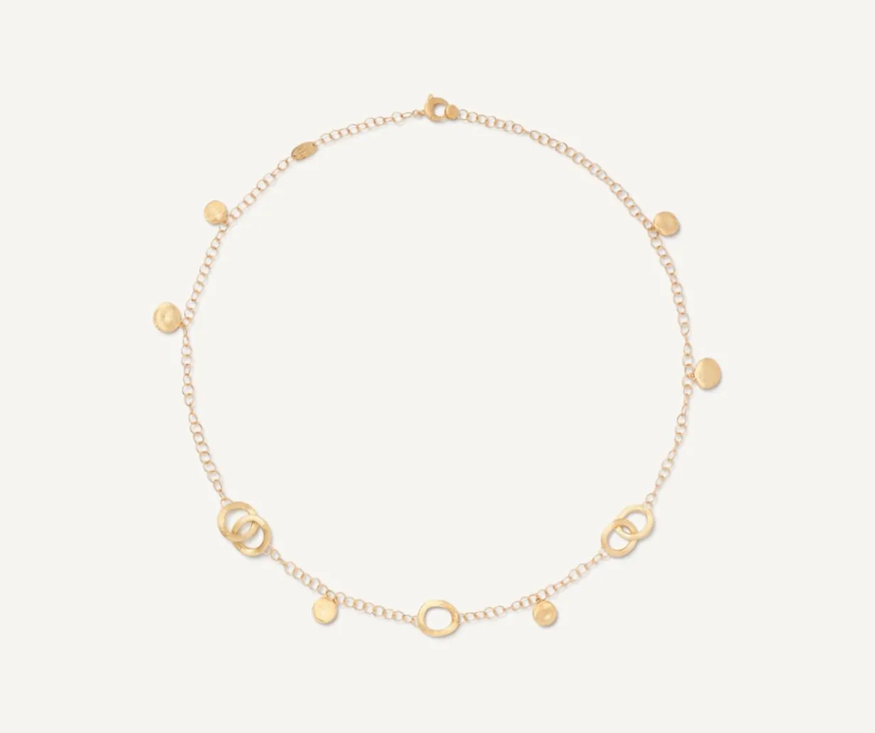 Short Gold Necklace With Charms|Marco Bicego Shop