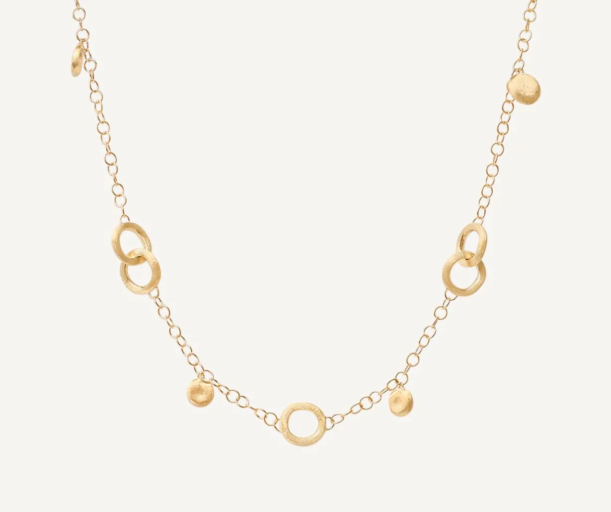 Short Gold Necklace With Charms|Marco Bicego Shop