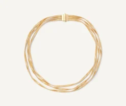 Three-Strand Gold Necklace, Supreme|Marco Bicego Best Sale