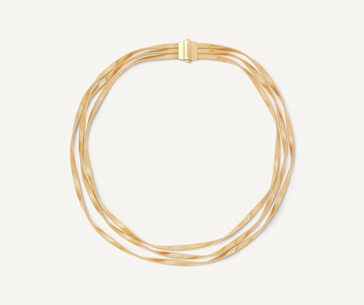 Three-Strand Gold Necklace, Supreme|Marco Bicego Best Sale