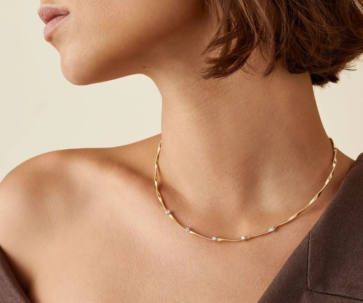 White Gold Diamond Necklace|Marco Bicego Discount