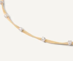 Yellow Gold Diamond Necklace|Marco Bicego Fashion