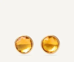 Yellow Quartz Stud Earrings, Large|Marco Bicego Best Sale