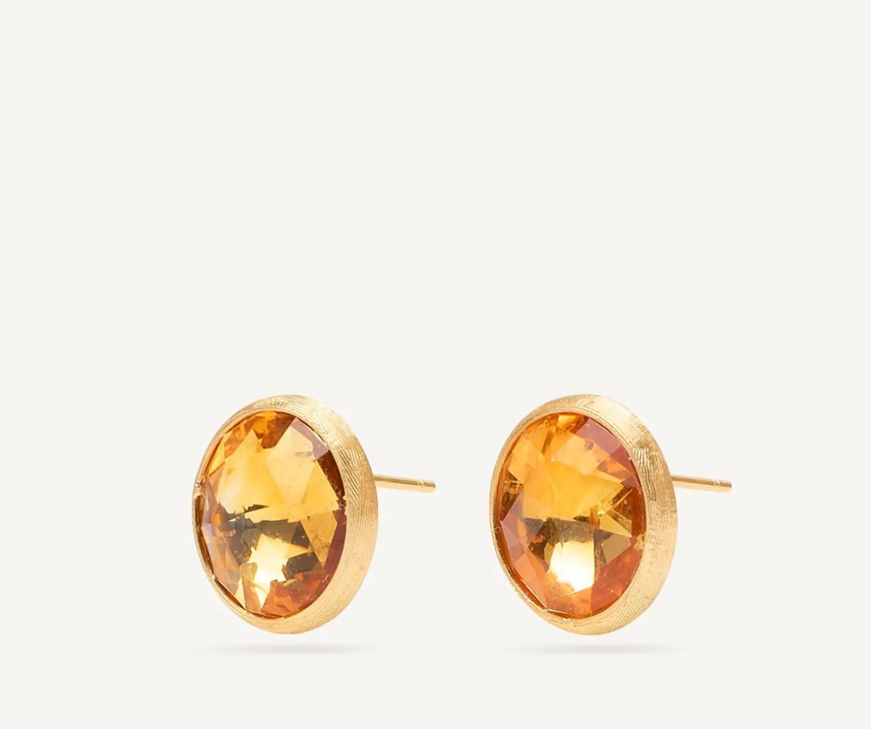 Yellow Quartz Stud Earrings, Large|Marco Bicego Best Sale